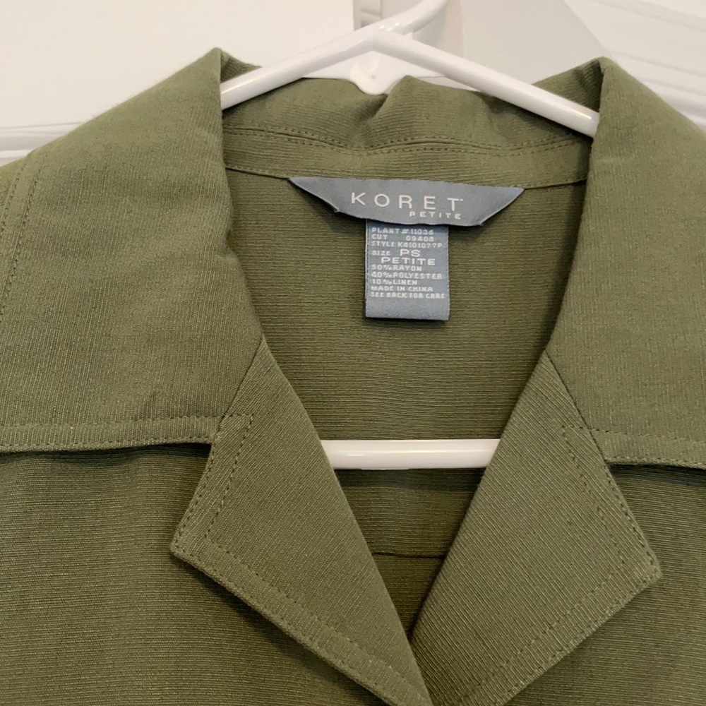 Army Green Jacket - Picture 3 of 5